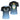 Argentina Halftone Kids Rash Guard