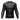 The Kids Oni Legend Flex Lite Rashguard Black is a long-sleeve athletic top with subtle patterns, a yellow FUJI logo on the chest, a stylized mask on the left chest, and a yellow-bordered emblem on the left shoulder.