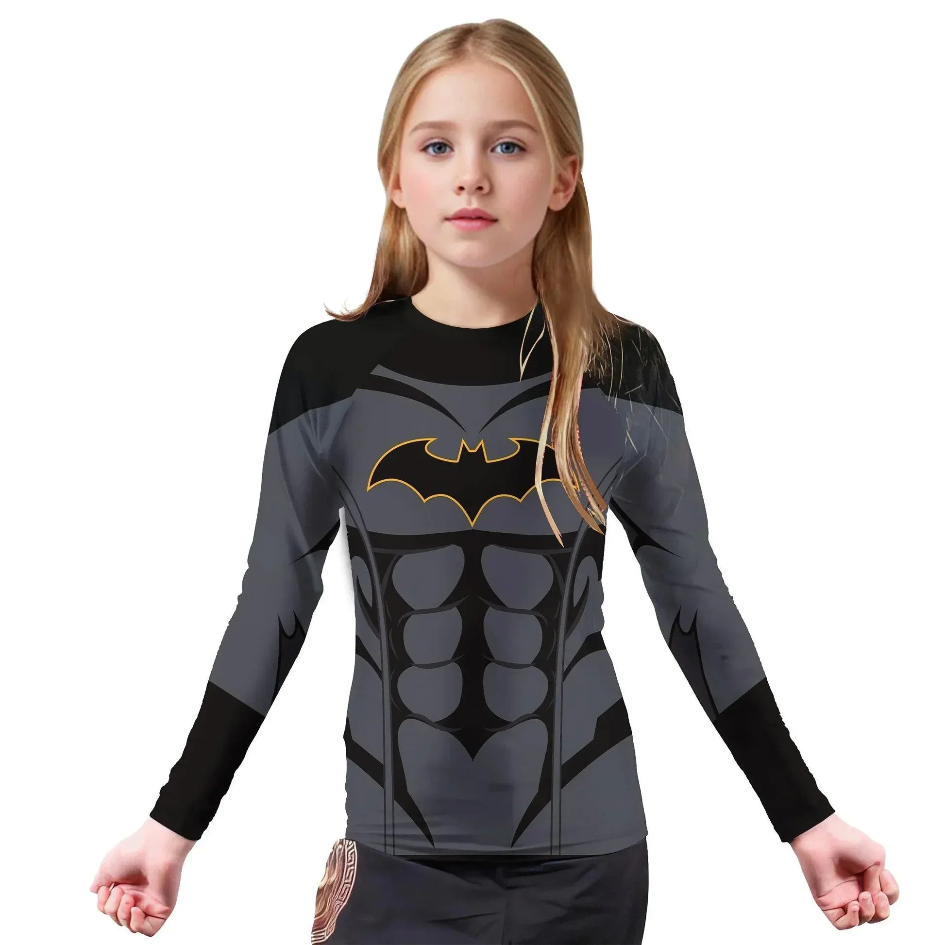 Batman Rash Batman Rebirth Kids Rash Guard - MMA, BJJ & Training – OF EVERY STYLE