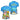 Blue Ocean Party Kids Rash Guard