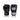 Classic Leather Boxing Glove - Black