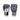 Classic Microfiber Boxing Glove - Grey