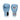 Classic Leather Boxing Glove - Baby Blue - Windy Fight Gear B.V.