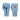 Classic Lace-Up Leather Boxing Glove - Baby Blue - Windy Fight Gear B.V.