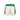Muay Thai Shorts - Retro 2.0 - Ivory/ Green