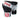 Sport Velcro 2 Tone Boxing Gloves - Black & White