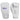 Winning Velcro Boxing Gloves - White - WJapan Store