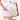 Athena Fightwear Artemisia women's white and gold muay thai shorts with wide hips and anti-camel toe built-in safety compression shorts