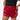 Athena Fightwear Athena Women's Muay Thai Shorts red & gold made with female waist to hip ratio wide hips built-in safety shorts with anti-camel toe and anti-ride up design and pockets