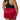 Athena Fightwear Athena Women's Muay Thai Shorts red & gold made with female waist to hip ratio wide hips built-in safety shorts with anti-camel toe and anti-ride up design and pockets