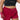 Athena Fightwear Enyo Women's Muay Thai Shorts Berry Red made for the female body with built-in anti-camel toe and anti-ride up safety shorts with pockets