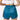 Athena Fightwear Women's Enyo Muay Thai Shorts Cerulean Blue made for the female body wide hips built-in safety shorts anti-camel toe and anti-ride up with pockets 