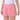 Athena Fightwear Women's Enyo Muay Thai Shorts Pink Lemonade made for the female body with wide hips and built-in safety compression shorts anti-camel toe anti-ride up with pockets