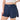 Athena Fightwear Theia Navy Women's Boxing Shorts with built in safety inner shorts and pockets