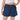Athena Fightwear Theia Navy Women's Boxing Shorts with built in safety inner shorts and pockets