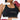 Athena Fightwear Thessalia Sports Bra black gold with built-in chest bra padding
