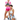 Two women in athletic wear with boxing gloves and shorts on a white background