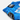 Primo Fight Wear Official Muay Thai Shorts - Super Nylon -  Blue Jay