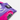 Primo Fight Wear Official Muay Thai Shorts - Super Nylon - Purple Rain
